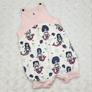 finn + emma mermaid romper size 3-6 months